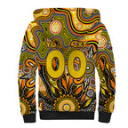 Personalised Tiger NAIDOC Week 2024 Sherpa Hoodie Aussie Aboriginal Art
