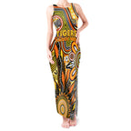 Personalised Tiger NAIDOC Week 2024 Tank Maxi Dress Aussie Aboriginal Art