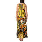 Personalised Tiger NAIDOC Week 2024 Tank Maxi Dress Aussie Aboriginal Art