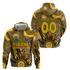 Personalised Tiger NAIDOC Week 2024 Zip Hoodie Aussie Aboriginal Art