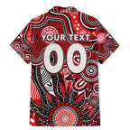 Personalised Saints NAIDOC Week 2024 Family Matching Mermaid Dress and Hawaiian Shirt Aussie Aboriginal Art