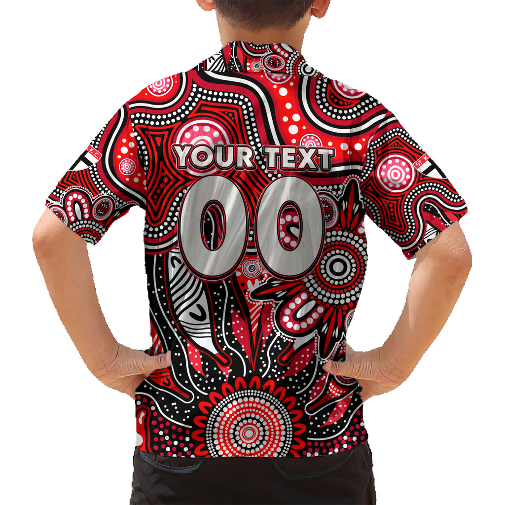 Personalised Saints NAIDOC Week 2024 Hawaiian Shirt Aussie Aboriginal Art