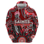 Personalised Saints NAIDOC Week 2024 Hoodie Aussie Aboriginal Art