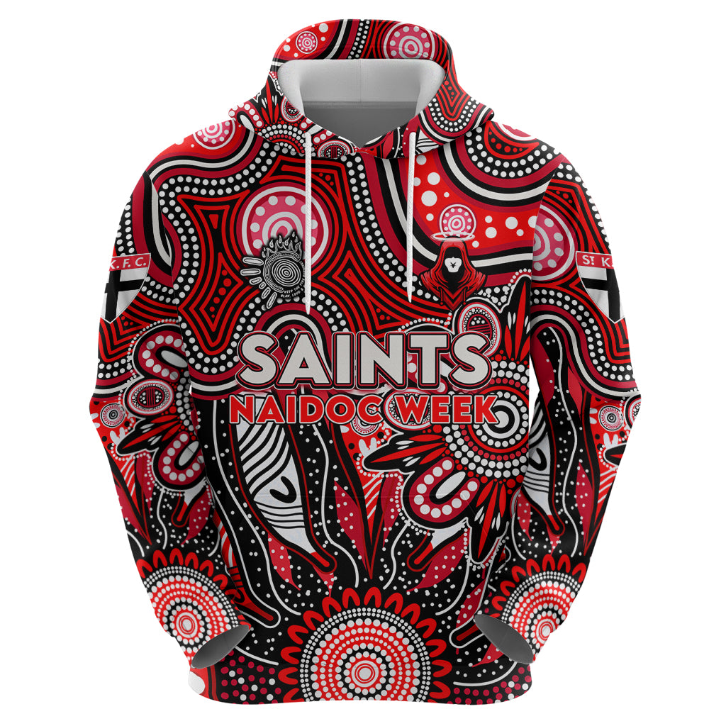 Personalised Saints NAIDOC Week 2024 Hoodie Aussie Aboriginal Art