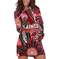 Personalised Saints NAIDOC Week 2024 Hoodie Dress Aussie Aboriginal Art