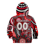 Personalised Saints NAIDOC Week 2024 Kid Hoodie Aussie Aboriginal Art