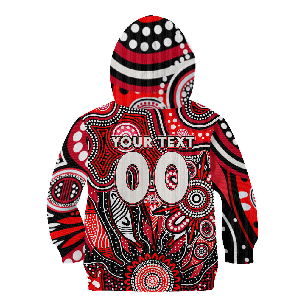 Personalised Saints NAIDOC Week 2024 Kid Hoodie Aussie Aboriginal Art