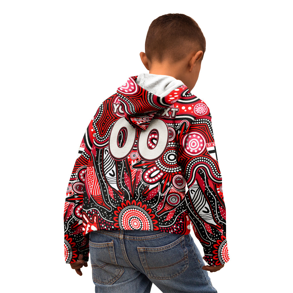 Personalised Saints NAIDOC Week 2024 Kid Hoodie Aussie Aboriginal Art