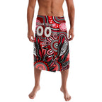 Personalised Saints NAIDOC Week 2024 Lavalava Aussie Aboriginal Art