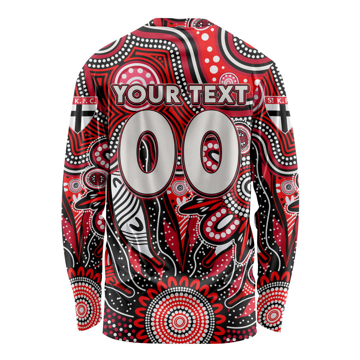 Personalised Saints NAIDOC Week 2024 Long Sleeve Shirt Aussie Aboriginal Art
