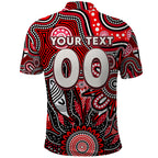 Personalised Saints NAIDOC Week 2024 Polo Shirt Aussie Aboriginal Art