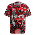 Personalised Saints NAIDOC Week 2024 Rugby Jersey Aussie Aboriginal Art
