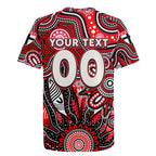 Personalised Saints NAIDOC Week 2024 Rugby Jersey Aussie Aboriginal Art