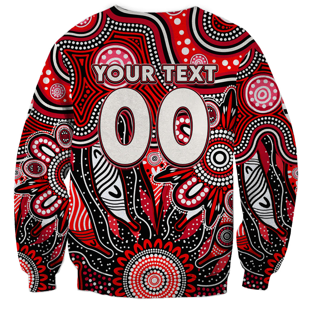 Personalised Saints NAIDOC Week 2024 Sweatshirt Aussie Aboriginal Art