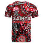 Personalised Saints NAIDOC Week 2024 T Shirt Aussie Aboriginal Art