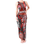 Personalised Saints NAIDOC Week 2024 Tank Maxi Dress Aussie Aboriginal Art