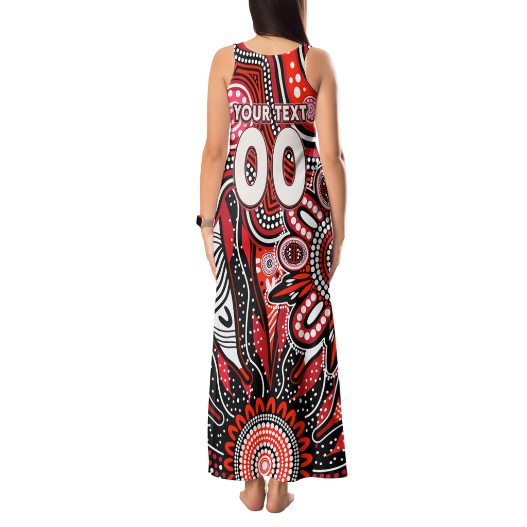 Personalised Saints NAIDOC Week 2024 Tank Maxi Dress Aussie Aboriginal Art