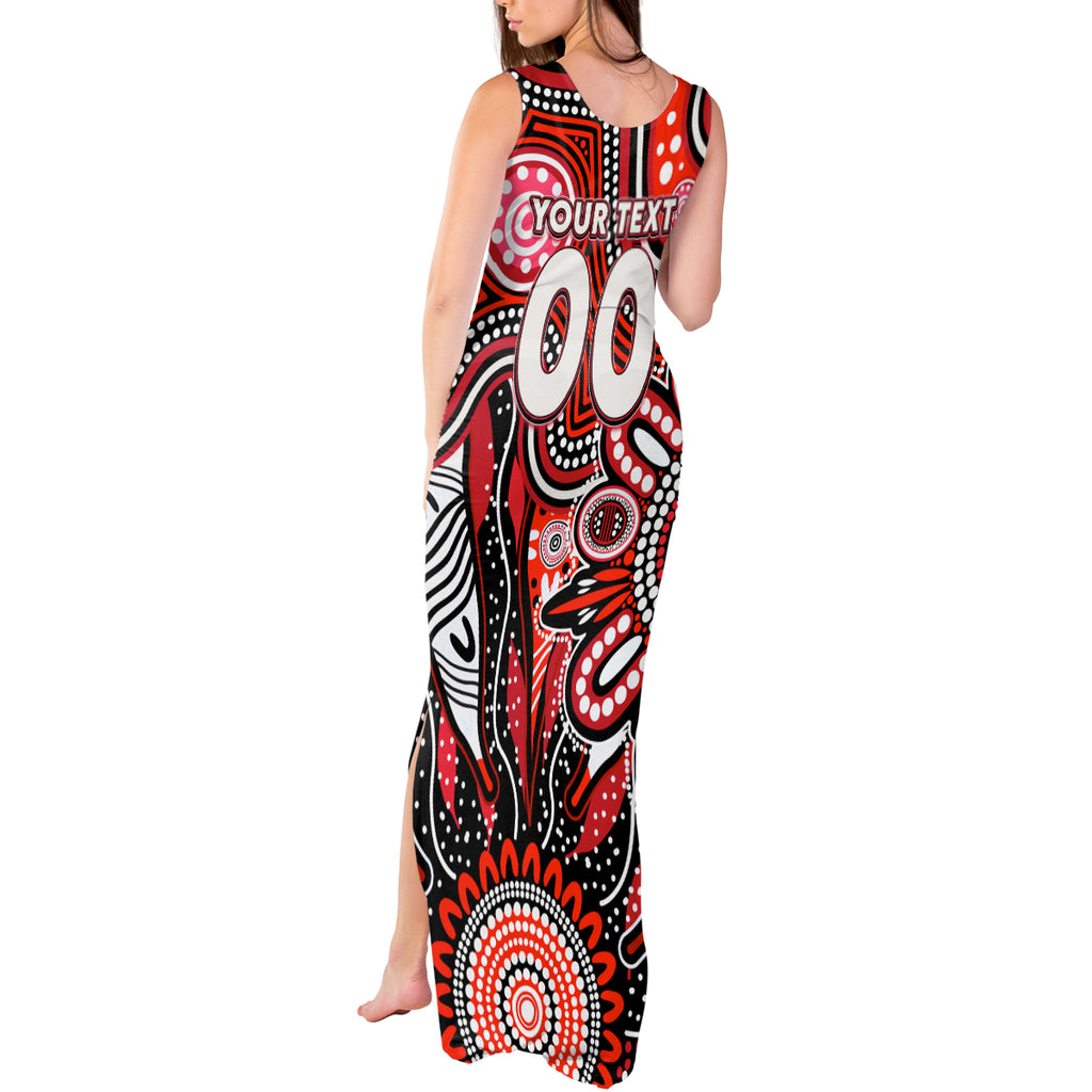 Personalised Saints NAIDOC Week 2024 Tank Maxi Dress Aussie Aboriginal Art