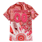 Personalised Swans NAIDOC Week 2024 Family Matching Mermaid Dress and Hawaiian Shirt Aussie Aboriginal Art