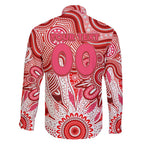 Personalised Swans NAIDOC Week 2024 Family Matching Short Sleeve Bodycon Dress and Hawaiian Shirt Aussie Aboriginal Art