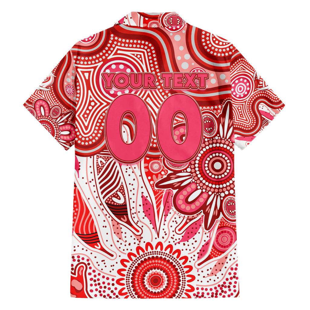 Personalised Swans NAIDOC Week 2024 Hawaiian Shirt Aussie Aboriginal Art