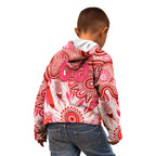 Personalised Swans NAIDOC Week 2024 Kid Hoodie Aussie Aboriginal Art