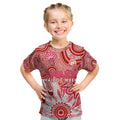Personalised Swans NAIDOC Week 2024 Kid T Shirt Aussie Aboriginal Art