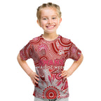 Personalised Swans NAIDOC Week 2024 Kid T Shirt Aussie Aboriginal Art
