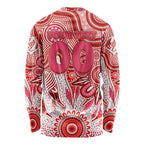 Personalised Swans NAIDOC Week 2024 Long Sleeve Shirt Aussie Aboriginal Art