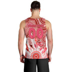 Personalised Swans NAIDOC Week 2024 Men Tank Top Aussie Aboriginal Art
