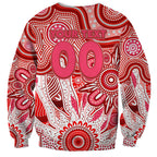 Personalised Swans NAIDOC Week 2024 Sweatshirt Aussie Aboriginal Art