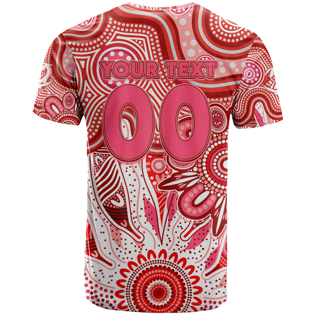 Personalised Swans NAIDOC Week 2024 T Shirt Aussie Aboriginal Art
