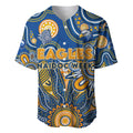 Personalised Eagles NAIDOC Week 2024 Baseball Jersey Aussie Aboriginal Art