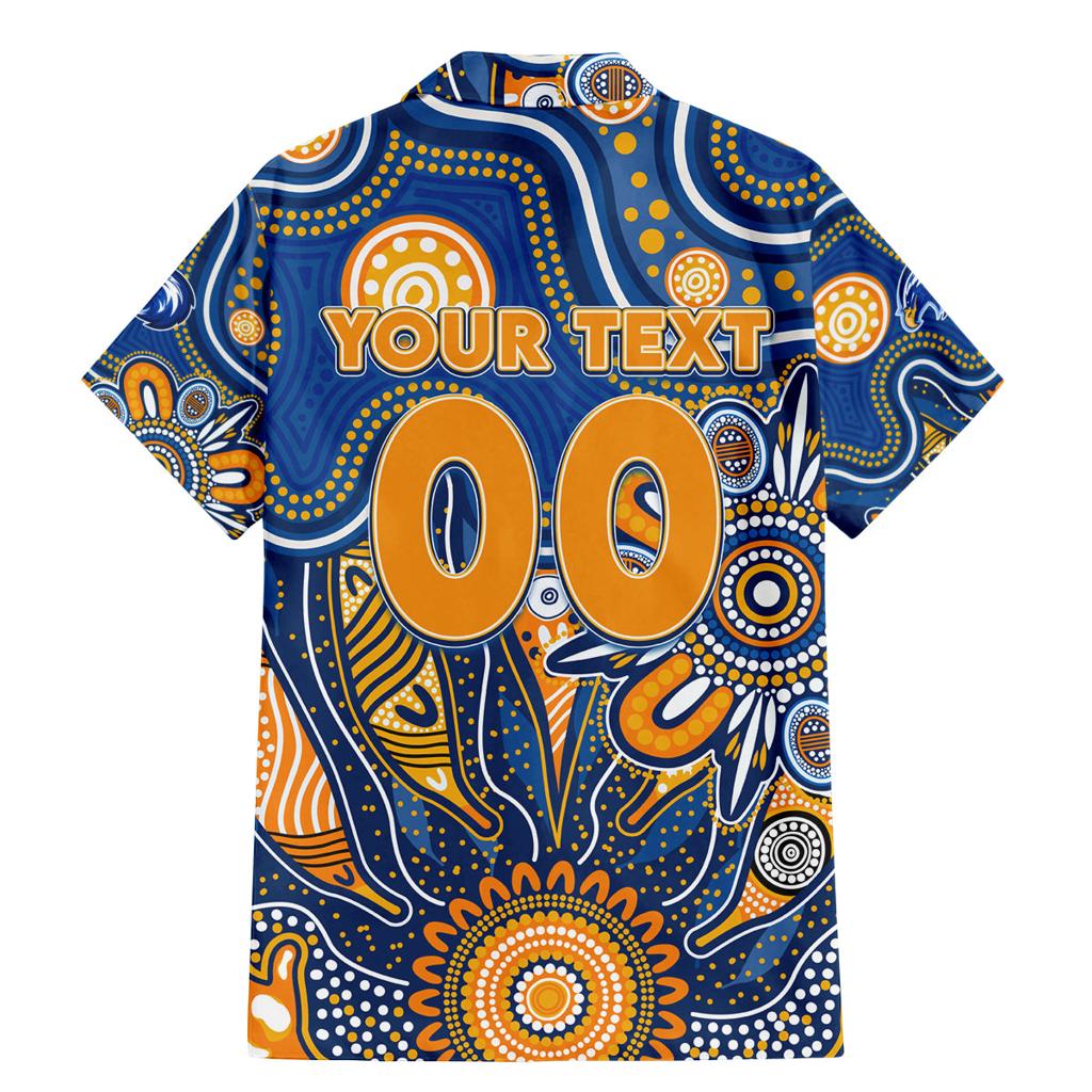 Personalised Eagles NAIDOC Week 2024 Family Matching Mermaid Dress and Hawaiian Shirt Aussie Aboriginal Art