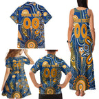 Personalised Eagles NAIDOC Week 2024 Family Matching Tank Maxi Dress and Hawaiian Shirt Aussie Aboriginal Art