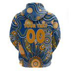 Personalised Eagles NAIDOC Week 2024 Hoodie Aussie Aboriginal Art
