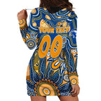 Personalised Eagles NAIDOC Week 2024 Hoodie Dress Aussie Aboriginal Art