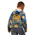 Personalised Eagles NAIDOC Week 2024 Kid Hoodie Aussie Aboriginal Art