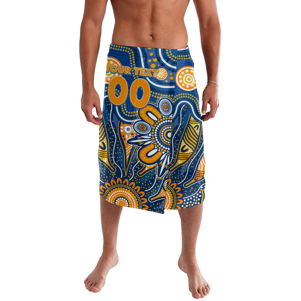 Personalised Eagles NAIDOC Week 2024 Lavalava Aussie Aboriginal Art