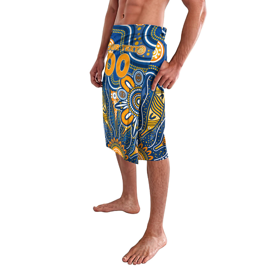 Personalised Eagles NAIDOC Week 2024 Lavalava Aussie Aboriginal Art
