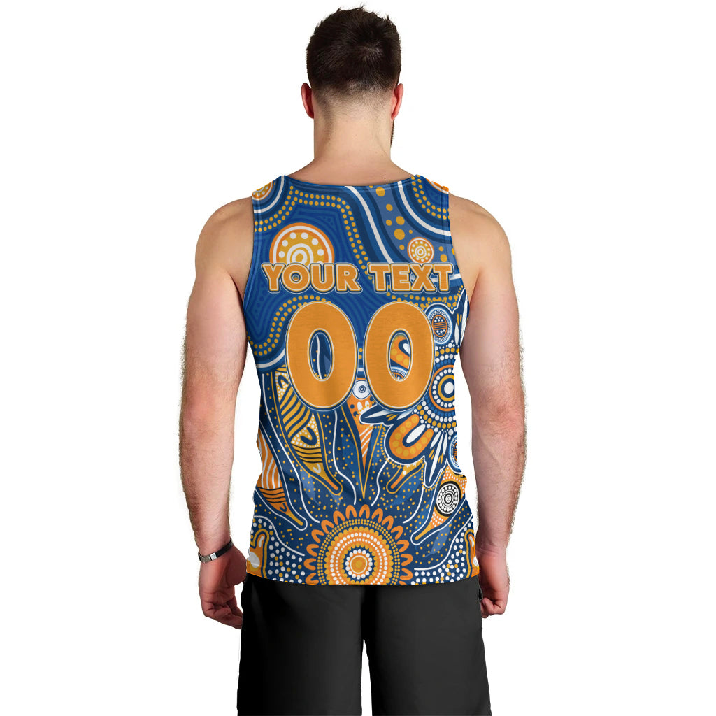 Personalised Eagles NAIDOC Week 2024 Men Tank Top Aussie Aboriginal Art