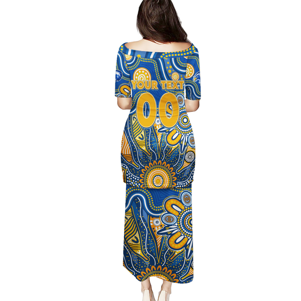 Personalised Eagles NAIDOC Week 2024 Puletasi Aussie Aboriginal Art