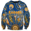 Personalised Eagles NAIDOC Week 2024 Sweatshirt Aussie Aboriginal Art