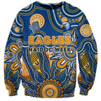 Personalised Eagles NAIDOC Week 2024 Sweatshirt Aussie Aboriginal Art