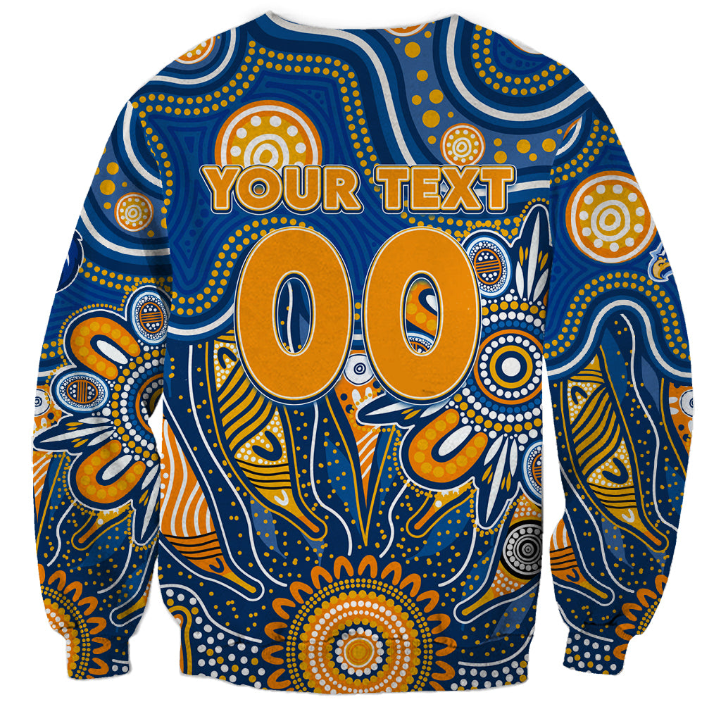 Personalised Eagles NAIDOC Week 2024 Sweatshirt Aussie Aboriginal Art