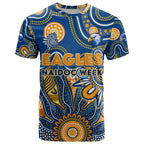 Personalised Eagles NAIDOC Week 2024 T Shirt Aussie Aboriginal Art