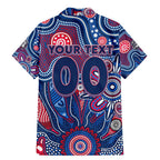 Personalised Bulldogs NAIDOC Week 2024 Family Matching Mermaid Dress and Hawaiian Shirt Aussie Aboriginal Art