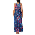 Personalised Bulldogs NAIDOC Week 2024 Family Matching Tank Maxi Dress and Hawaiian Shirt Aussie Aboriginal Art