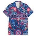 Personalised Bulldogs NAIDOC Week 2024 Hawaiian Shirt Aussie Aboriginal Art