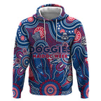 Personalised Bulldogs NAIDOC Week 2024 Hoodie Aussie Aboriginal Art